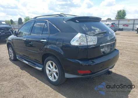 2009 Lexus Rx 350 z USA, uszkodzony, nr VIN 2T2GK31U49C062530